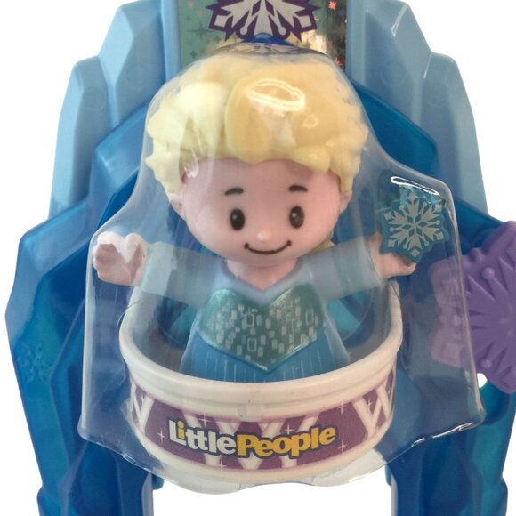 Fisher Price Little People Frozen Anna of Arendelle Elsas Palace Olaf Cocoa Cafe - Picture 4 of 10